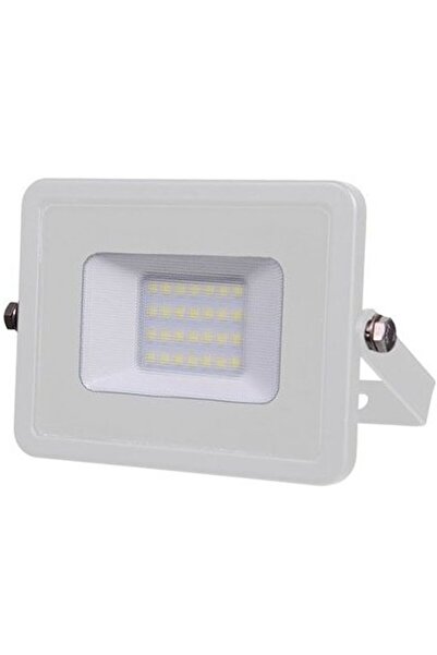 V-TAC REFLECTOR LED SMD 20W 6400K IP65 ALB, CIP SAMSUNG