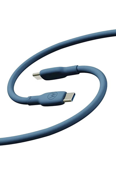 Motorola USB-Type-C USB Type-C (USB 2.0), 5A, lungime 2m, Silicone Cable - Al...
