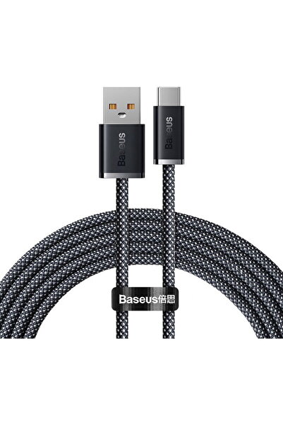Baseus Cablu USB la USB-C Dynamic Series, 100W, 2m Negru