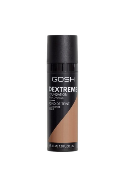 GOSH , Dextreme, Full Coverage, Liquid Foundation, 007, Tawny, 30 ml *Tester