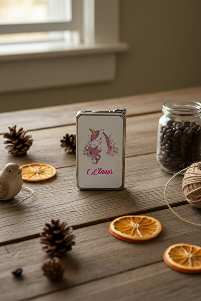 Hedizu Unicorn Kişiye Özel Çakmak Doğum Günü Hediyesi R0A N5N V2S V1W