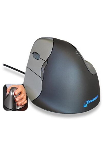 Baker Evoluent4 Optical Dreapta Negru Gri Cablat Vertical