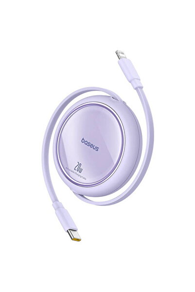 Baseus Cablu USB Free2Pull USB-C la iP 20W 1m (violet)