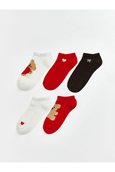 LC Waikiki Shining Store's Glittering Choices Bear Printed Women's Booties So...