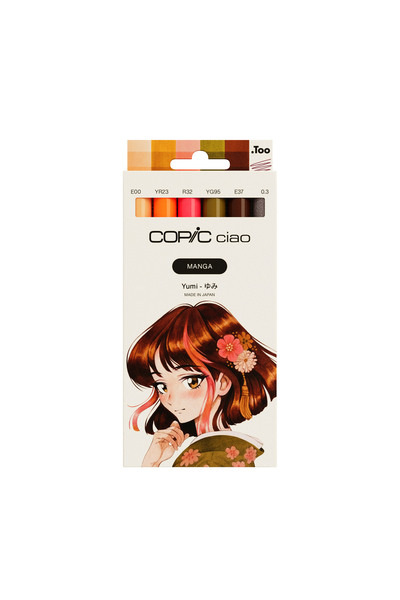 Copic CIAO MANGA SET YUMI 6 LI