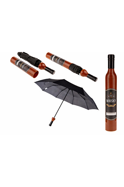 Out Of The Blue Compact umbrella, unique design, whiskey glass