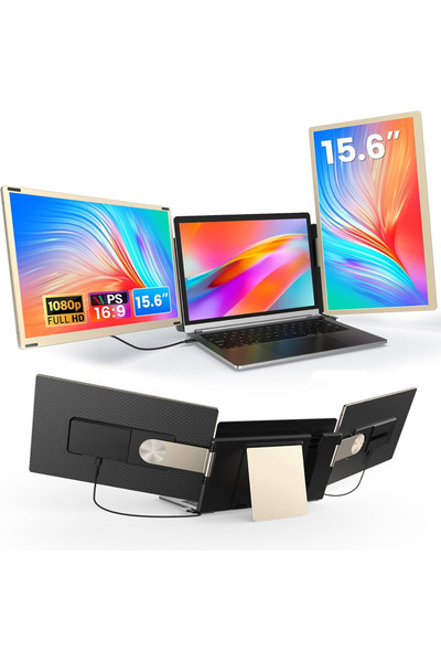 Qova Triple Extendable Monitor 13"-17.3" Laptop Qova®, with 15.6"inch Screen,...