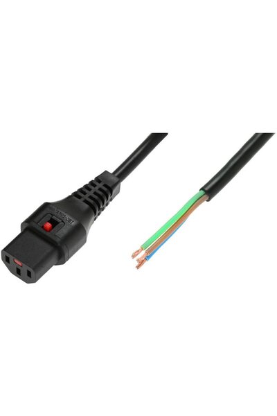 Assmann Cablu de alimentare, capăt dezizolat, H05VV-F 3 X 1.00mm2 la C13 IEC ...