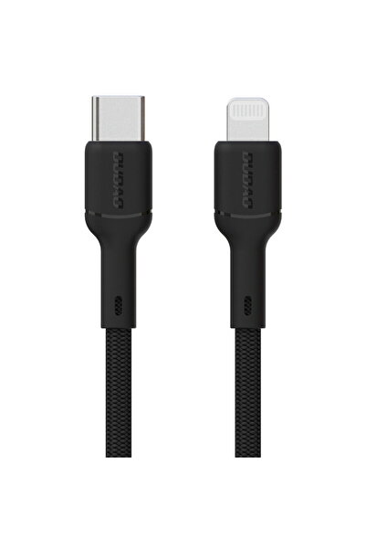 DUDAO Cablu Lightning L9X 30W USB-C 2m - Negru