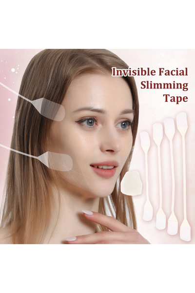 Choice لاصقة شد الوجه الفورية، قناع وجه على شكل حرف V غير مرئي، أدوات العناية...