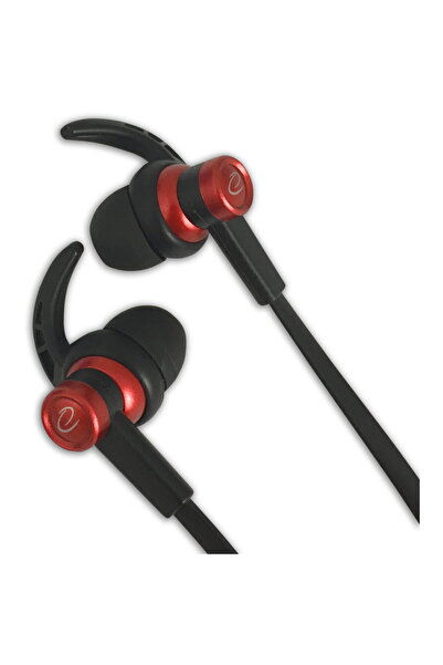 ESPERANZA EH201, 3.5 mm Jack, Volume Control, 1.2 m, Black/Red