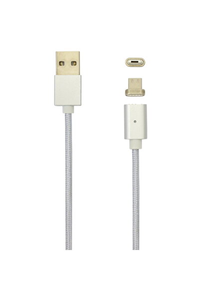 SBOX Cablu USB magnetic->Micro USB M/M 1m