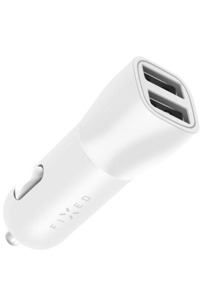 FIXED 2x USB-A 15W Alb