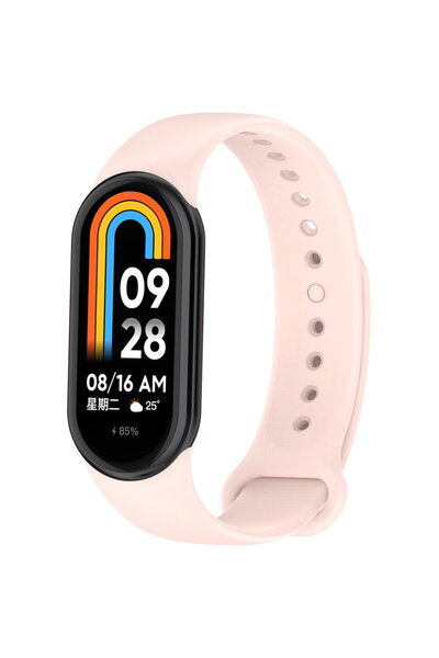 Techsuit Curea pentru Xiaomi Smart Band 8 / 8 NFC - Watchband (W014) - Pink