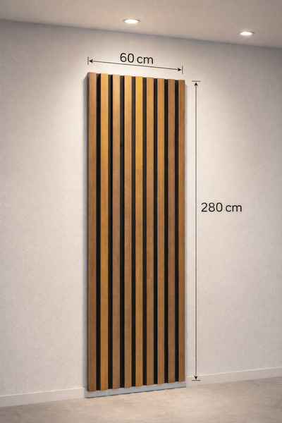 AGT Design MDF Akustik Panel - 60x280 cm