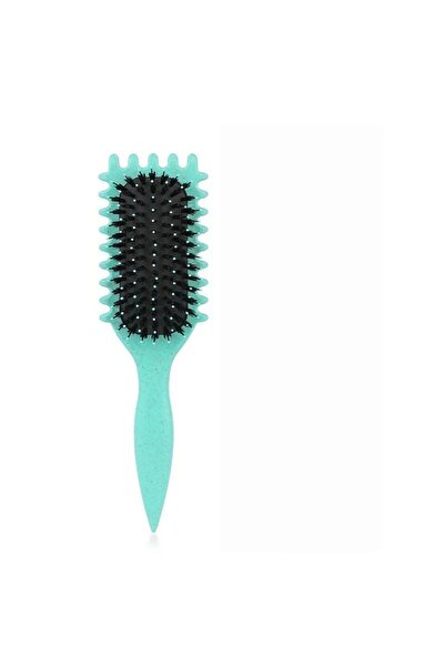 Choice green Salon Styling Curly Hair Styling Brush Curl Hair Brush for Combi...