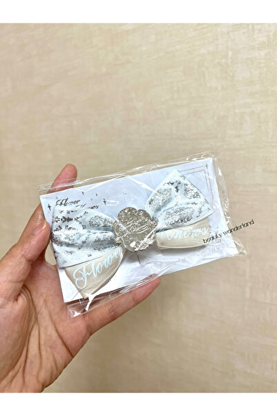 Choice BABY BLUE Flower Bow Hairclip Original Surroundings Hairpin Princess S...