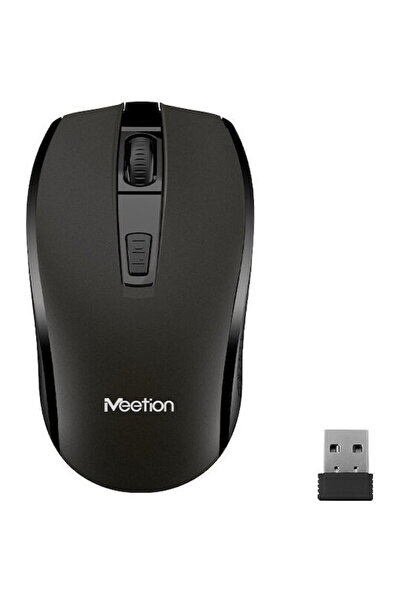 MeeTion Ασύρματο ποντίκι γραφείου R560, 1600 dpi, Μαύρο