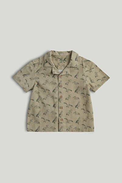 MOTHERCARE Pelican Linen Blend Shirt