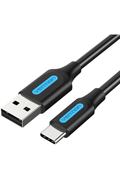Vention Cablu de încărcare USB 2.0 la USB-C COKBF 1m (negru)