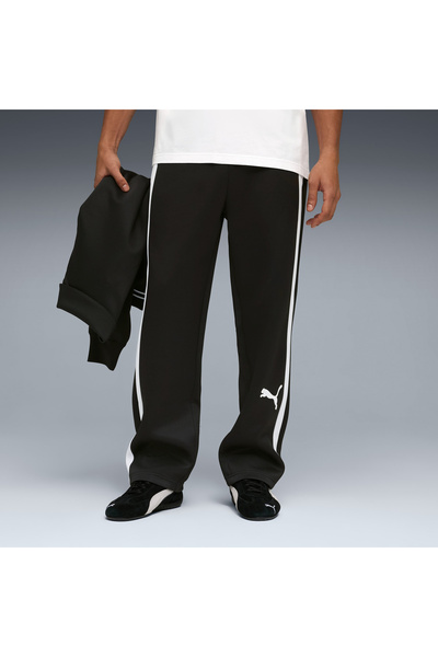 Puma Pantaloni negri pentru bărbați T7 Track (634401-01)