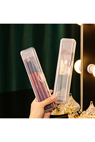 Choice علبة تخزين شفافة قابلة للطي، قطعة واحدة، علبة فرش مكياج، علبة أقلام ال...