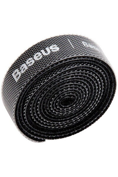 Baseus Organizator cabluri Velcro Straps 1m Black