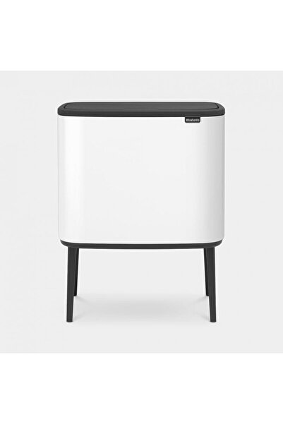 Brabantia Bo Touch 3x 11l, Inox, Alb