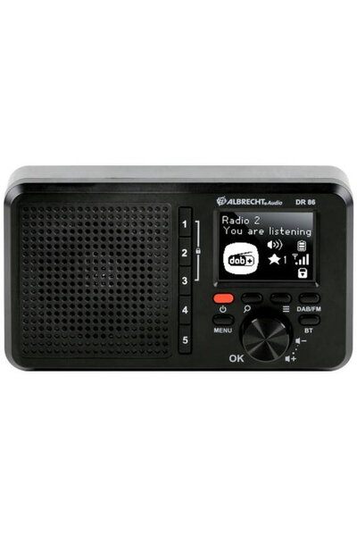 ALBRECHT DR 86 Radio Digital Portabil Negru
