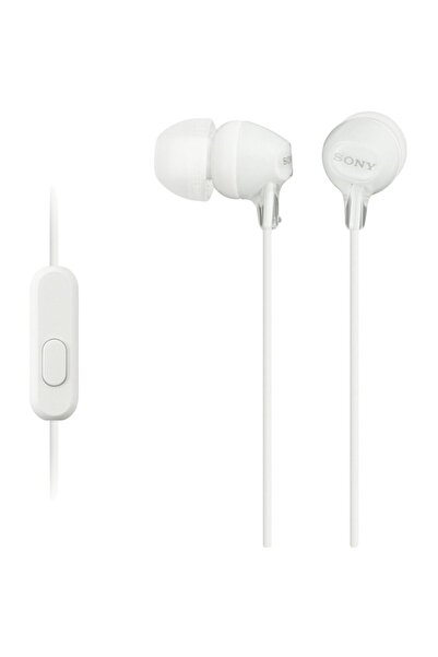 Sony Casti audio In-ear MDREX15APW, Control Telefon, Alb
