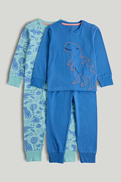 MOTHERCARE عبوة من قطعتين من بيجامات الديناصورات