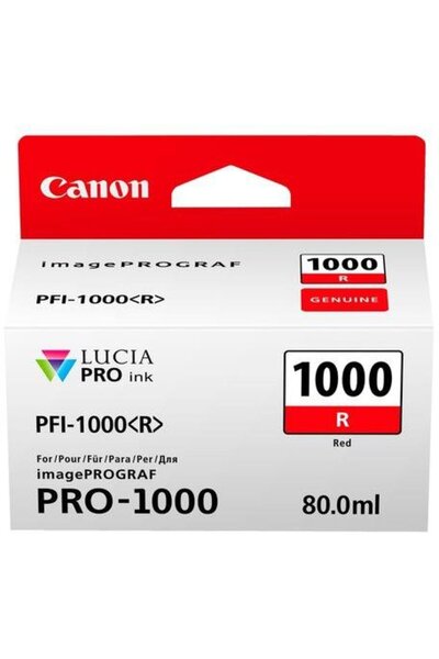 Canon PFI-1000R RED INKJET CARTRIDGE
