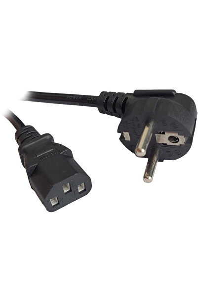 Spacer Power CABLE 1.8m, Shucko input, C13 output, 6A, black, "SPPW-SCHK-C13-...