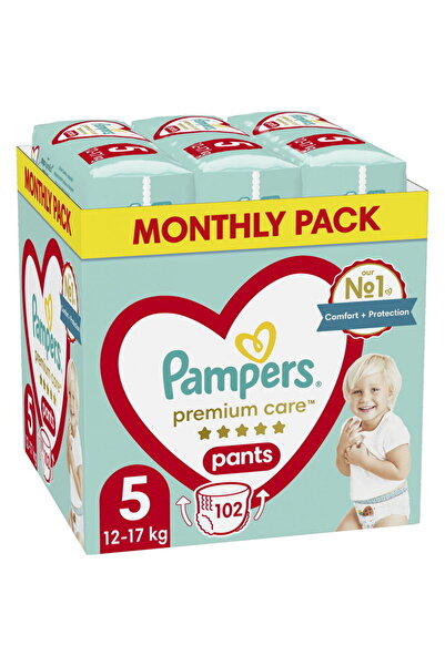 Pampers 8006540490976, Size 5, 12-17 kg, 102 pcs