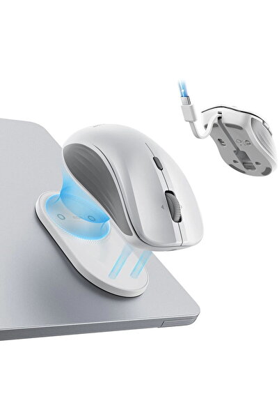 ESR Mouse fără fir cu magnet, wireless 2.4G, 800/1200/1600/2400/3200/4800DPI,...