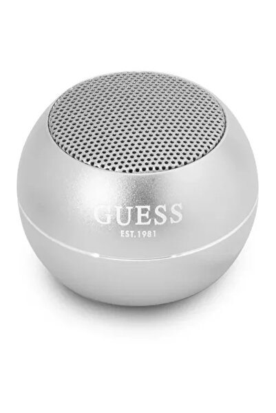 Guess Boxa Portabila Mini Bluetooth Speaker 3W 4H , Argintiu