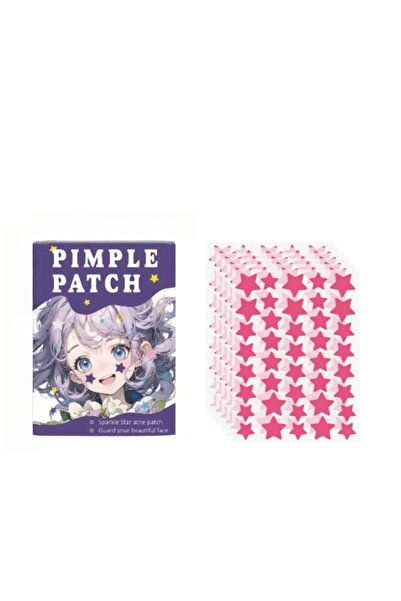 Choice6 مجموعة من 40 قطعة من لصقات حب الشباب متعددة الألوان على شكل نجمة، لصق...