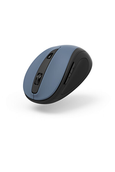 Hama Mouse fara brad, MW-400 V2, 6 butoane, Ergonomic, USB, 1600dpi, Albastru