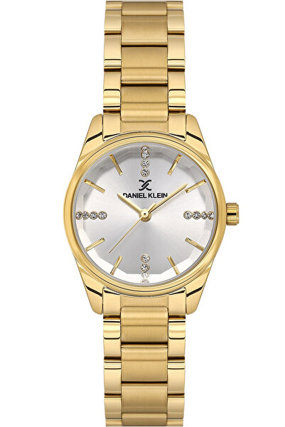 Daniel Klein Kadın Kol Saati Tam Çelik Kasa Kordon 3 ATM Su Geçirmez Şık Tasarım