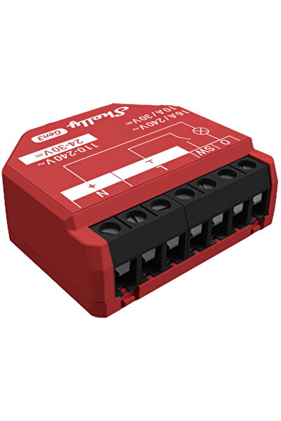 Shelly Controler 1PM Gen3 Rosu