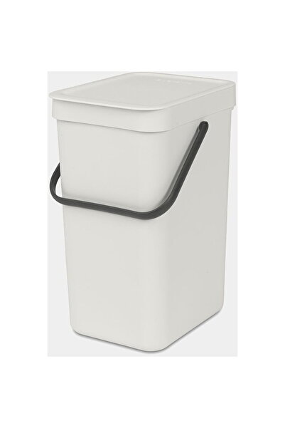 Brabantia Sort & Go Waste Bin Light Grey 12 L