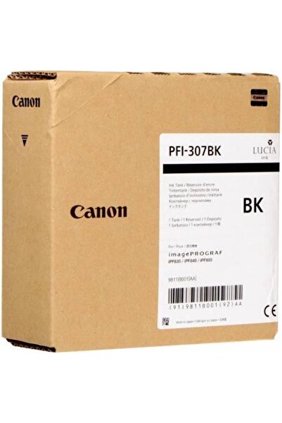 Canon PFI-307B BLACK INKJET CARTRIDGE