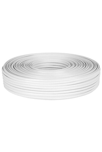 Generic 4-WIRE TELEPHONE CABLE WHITE -100M