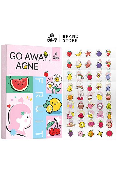 Choice لاصقة حب الشباب اللطيفة على شكل فاكهة، خفيفة وغير مهيجة، تخفف حب الشبا...