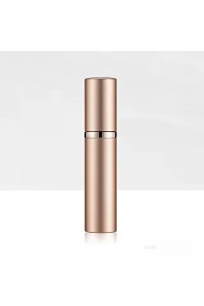 choice2 بخاخ عطر صغير بلون الذهب الوردي، سعة 5 مل، عبوة سائلة قابلة لإعادة ال...