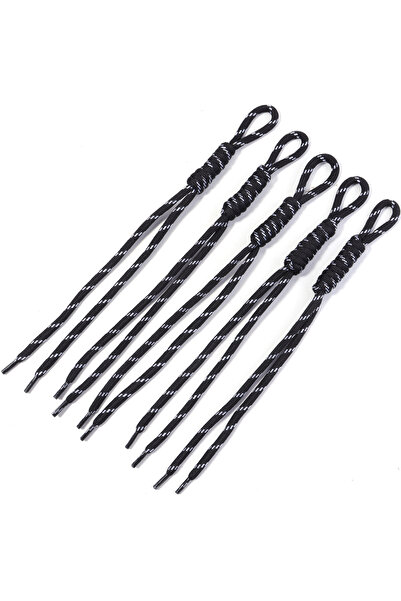 Choice Black 5pcs/lot Colorful Braided Lanyard Keychain Anti-Lost Knot Nylon ...