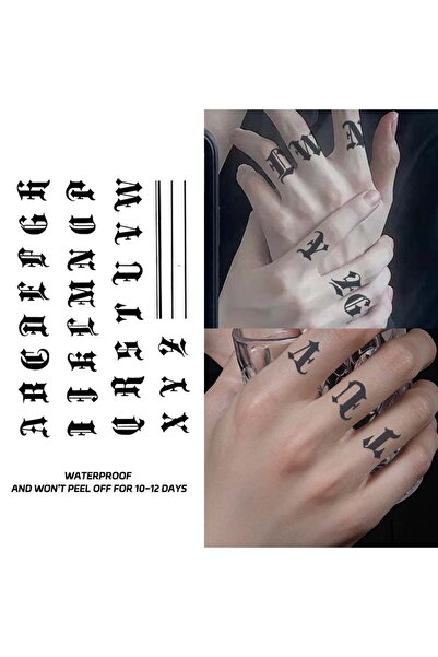 Choice Long-lasting waterproof tattoo stickers simulated non-reflective tempo...