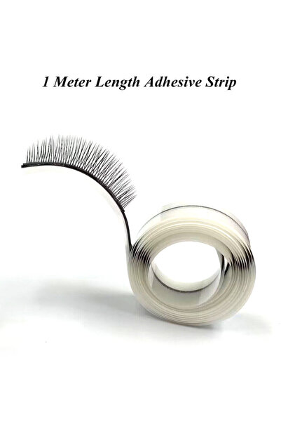 Choice شرائط لاصقة سوداء، لفة بطول متر واحد، أدوات مكياج ذاتية اللصق، مقاومة ...