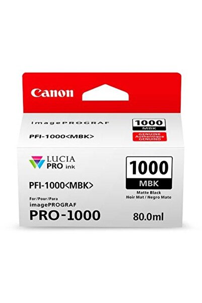 Canon PFI-1000MBK MATBK INKJET CARTRIDGE