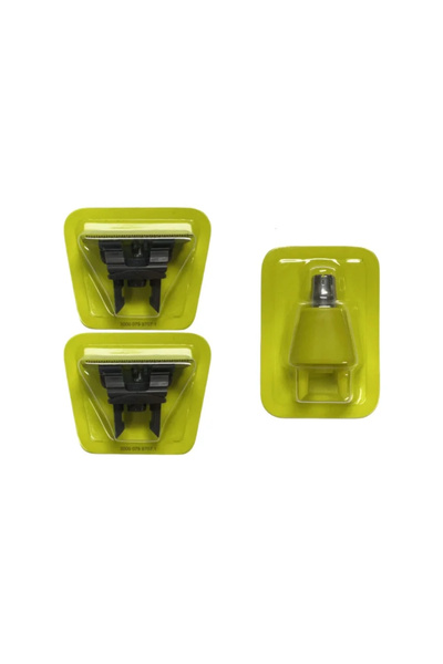 Choice3 شفرتان وشفرة بديلة لماكينة الحلاقة ورؤوس بديلة لقص شعر الأنف لماكينة ...